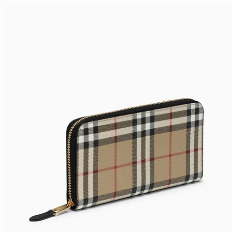 Burberry zip wallet sale